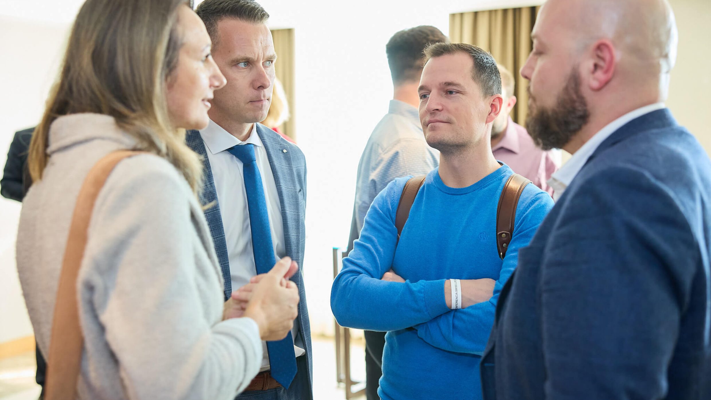 Atmosféra na investičnej konferencii Swiss Life Select.