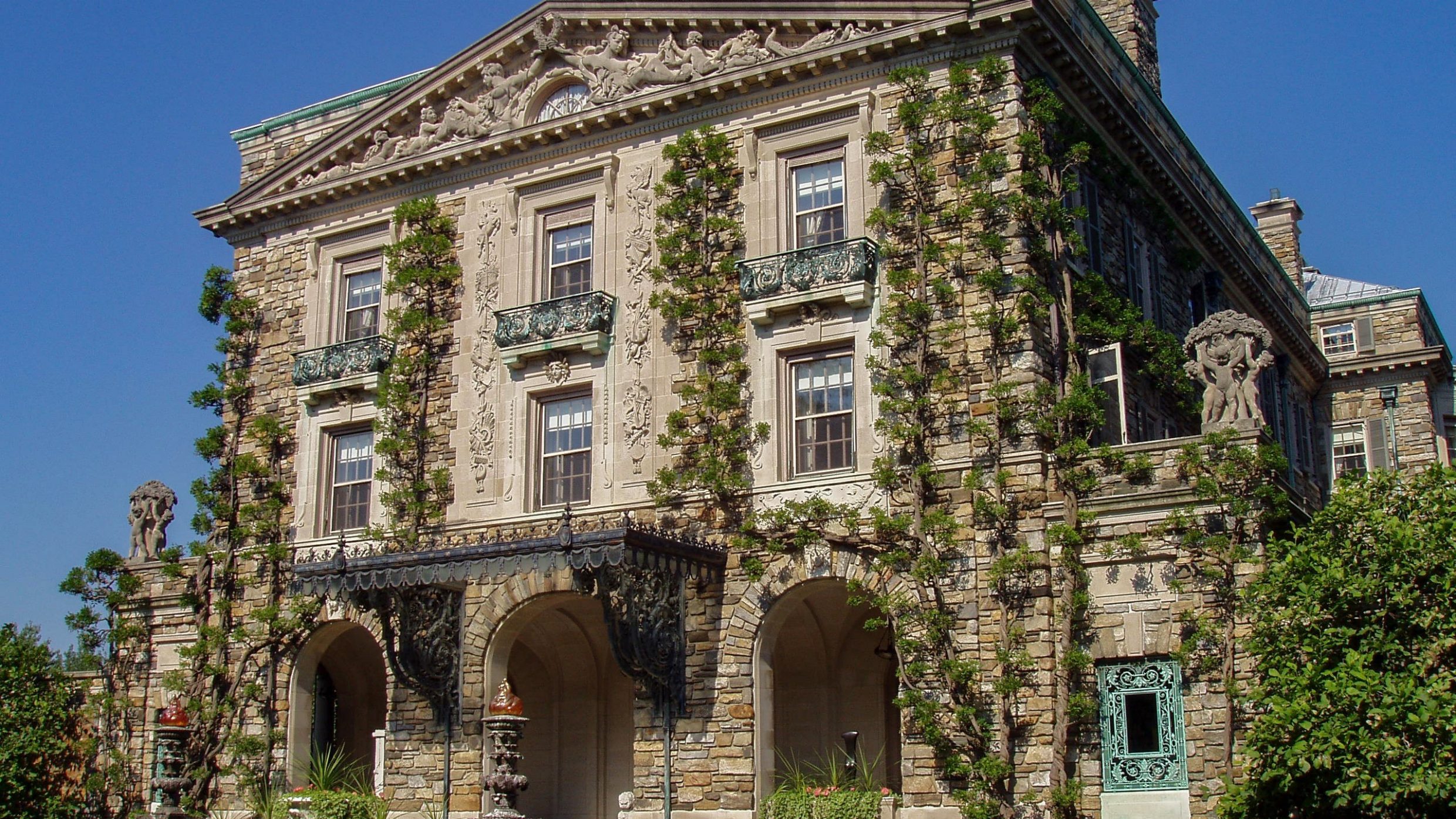 Rodinná rezidencia: Hrad Kykuit v Tarrytown, New York