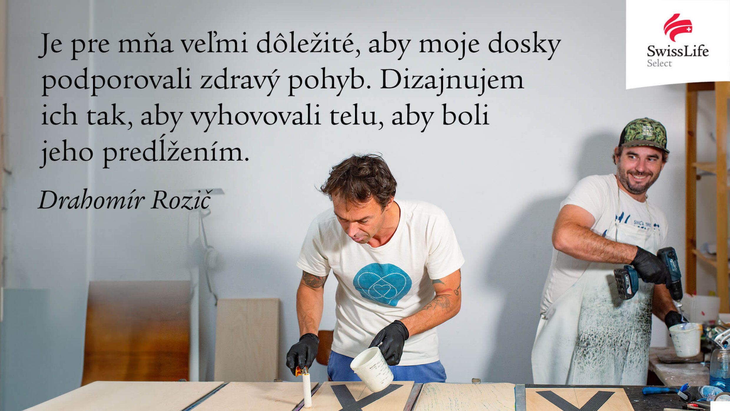 Skatey, ktoré vyrába Drahomír Rozič podporujú zdravý pohyb.